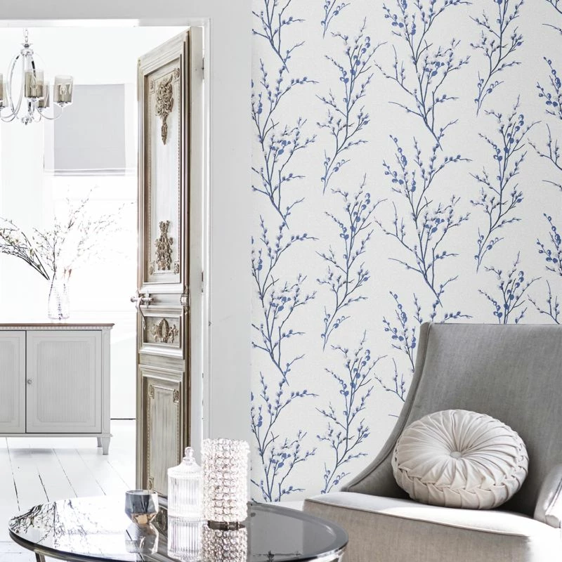 Laura Ashley Papier Peint Intissé Pussy Willow 4 Laura Ashley Papier Peint Intissé Pussy Willow – Image 2