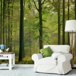 Papier Peint Autumn Forest I -Home24 Soldes 1000357435 220804 020 MOOD DETAILS P000000001000357435 mood