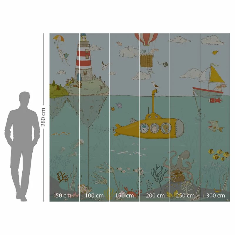 Komar Papier Peint Sealife 7 Komar Papier Peint Sealife – Image 5