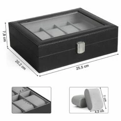 Songmics Boîte Pour Montre Bradford II -Home24 Soldes 1000367903 221018 500 SKETCH DETAILS P000000001000367903 sketch
