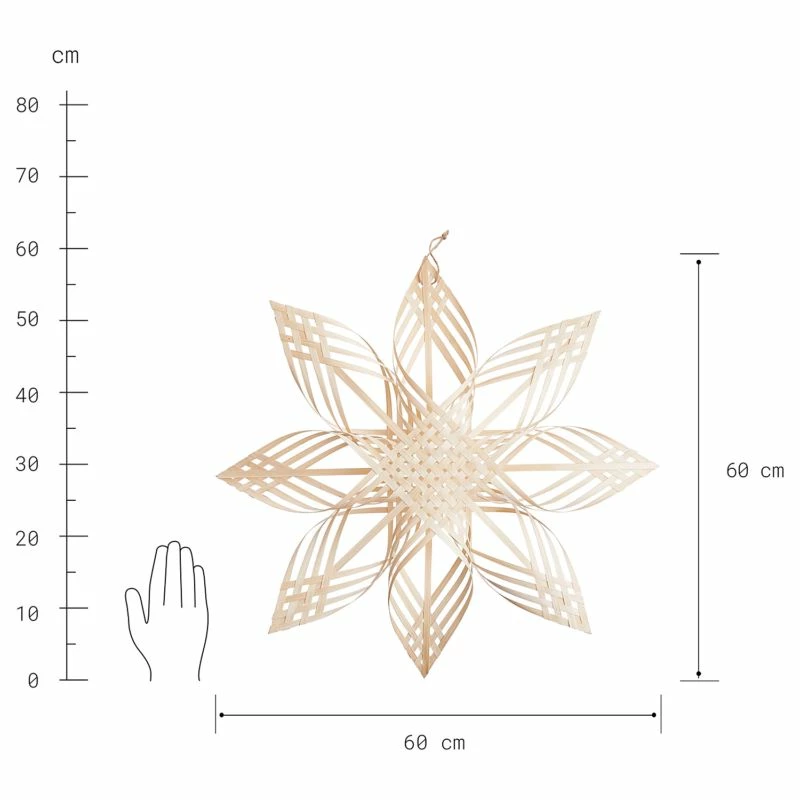 Étoile En Bambou BOHO STAR 8 Étoile En Bambou BOHO STAR – Image 6
