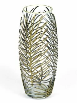 Vase En Verre Peint à La Main 25 Cm -Home24 Soldes 103377b1d2664f07a6e318e00d5dcb05