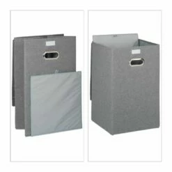 Panier à Linge Pliable En Jeu De 2 -Home24 Soldes 12c2ecc672c64c88b61b24ef447ef6e9