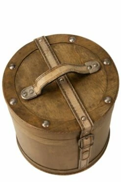 Set De 2 Coffre Rond Bois Beige -Home24 Soldes 151763eaa08347eea9419da0d9aea955