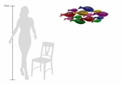 Sculpture Murale Métal Rainbowfish -Home24 Soldes 1777d2bb310343d98ad559101203d522