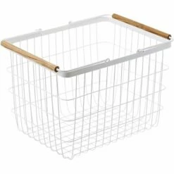 Yamazaki Panier à Linge En Métal Blanc Laundry -Home24 Soldes 18a818d2a1cd48dfbaf8b6aefa5efbce