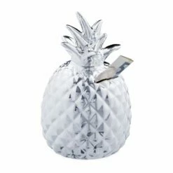 Tirelire Ananas Argenté