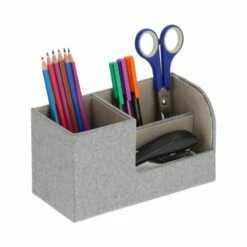 Organiseur De Bureau Effet Lin -Home24 Soldes 1a17a6fa157d4b24a241e98c68e6a57a