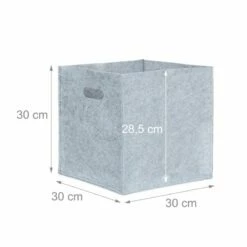 1x Panier à Bûches Carré En Feutre Gris 29 1x Panier à Bûches Carré En Feutre Gris -Home24 Soldes 1abceecfb0864330b0ca44974d4c55e5