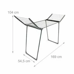 Séchoir à Linge Sur Pied Pliable Noir -Home24 Soldes 1afe9adae06142b49758e640e8685e78