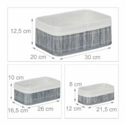 Boîte De Rangement En Bambou Lot De 12 23 Boîte De Rangement En Bambou Lot De 12 -Home24 Soldes 1c86e55f035e4f86b50a7f96848cf167