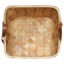 2 Paniers Tressés Bois Poignées Simili -Home24 Soldes 1cd13715db0846a5b6f7ca6f021328ed