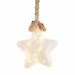 Étoile Lumineuse Avec Ficelle
