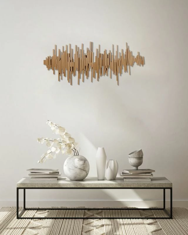 Sculpture Murale Métal Beat Of Life 5 Sculpture Murale Métal Beat Of Life – Image 3