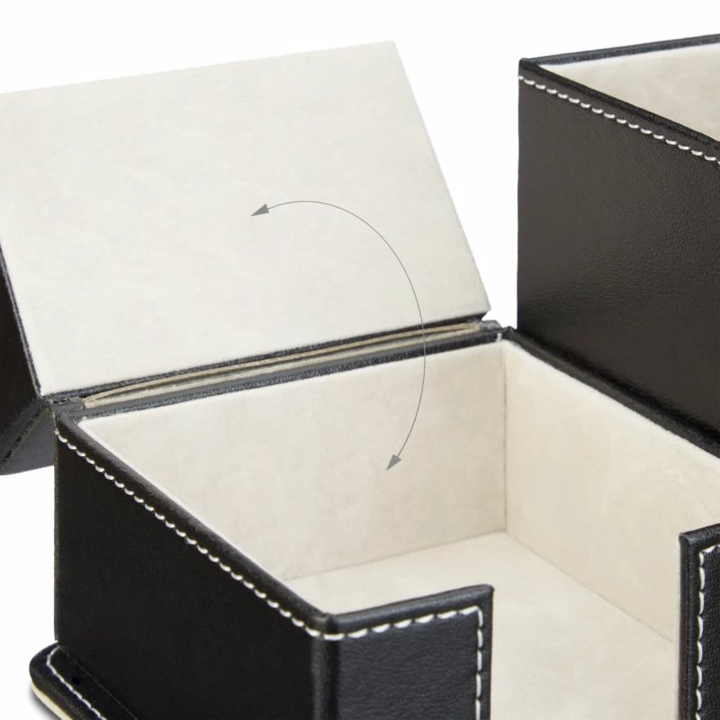 Organiseur Fournitures Bureau Noir 7 Organiseur Fournitures Bureau Noir – Image 5