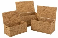 Set De 3 Paniers Rectangulaire Jacynthe 10 Set De 3 Paniers Rectangulaire Jacynthe -Home24 Soldes 22dee25f7a87437f9f8f6ed44bc36da6