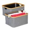Lot De 2 Boîtes De Rangement En Tissu -Home24 Soldes 234e754d4adf44c3bb1a7e37e4a4cf12