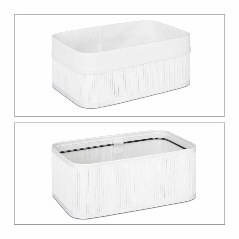 Boîte De Rangement En Bambou Lot De 12 14 Boîte De Rangement En Bambou Lot De 12 – Image 12