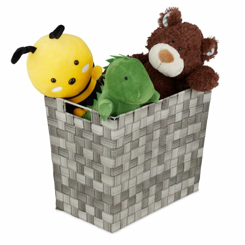 1x Panier De Rangement Haut Tressé 6 1x Panier De Rangement Haut Tressé – Image 4