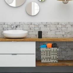 1x Panier De Rangement Haut Tressé 17 1x Panier De Rangement Haut Tressé -Home24 Soldes 24709c1a3a1242189290aa1fb7e0ac2d