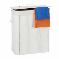 Panier à Linge Bambou 2 Compartiments -Home24 Soldes 257c9ccaa3a14d77bd27150f38542c44 1