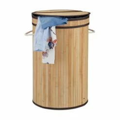 Corbeille à Linge Bambou Couvercle 40 Corbeille à Linge Bambou Couvercle -Home24 Soldes 2730666aebf944e7af300829923496aa
