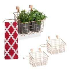 3x Panier Suspension En Métal Doré -Home24 Soldes 280e5fc01a194e48a4b9e968fb6ff637