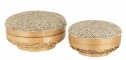 Set De 2 Boites Elia En Bambou Naturel