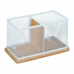 Porte-stylos Bambou Et Aspect Maille