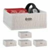5x Paniers De Rangement En Bambou Blancs -Home24 Soldes 2b30286e0c4d41988259397319453ae9