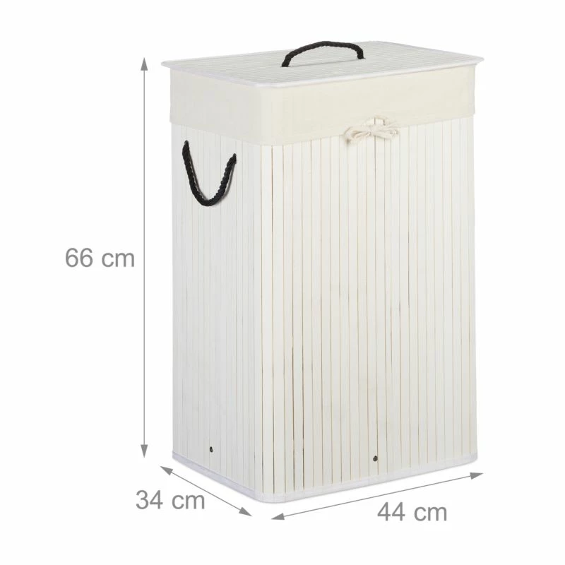 Panier Lessive En Bambou Rectangulaire 14 Panier Lessive En Bambou Rectangulaire – Image 12