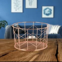 1x Corbeille Fil De Fer Blanche 29 1x Corbeille Fil De Fer Blanche -Home24 Soldes 2ca00dc745af48a7a54cfa8315273e9e 1