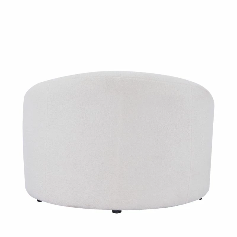 Fauteuil Design En Bouclette Ivoire 8 Fauteuil Design En Bouclette Ivoire – Image 6