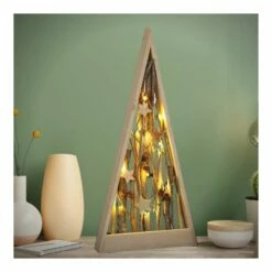 Triangle En Bois Décoration Lumineuse -Home24 Soldes 2ffb792679224e2b8dd41909490225cf