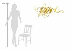 Sculpture Murale Métal Golden Braid 19 Sculpture Murale Métal Golden Braid -Home24 Soldes 30e35661b97542be9e6fc843861e4a20