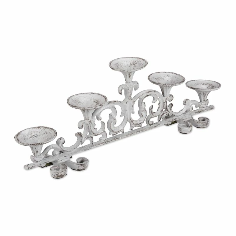 Chandelier 5 Bras Antique 9 Chandelier 5 Bras Antique – Image 7