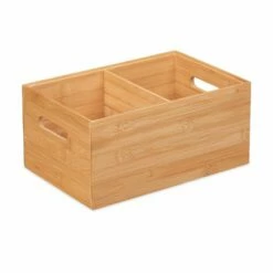 Boîte En Bambou 2 Compartiments Poignées -Home24 Soldes 316413e9b4b8465d871ab7544cb21e6d