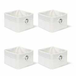 4x Corbeilles Panier De Rangement Bambou -Home24 Soldes 32ddcfdf229c464091f7d9a823f040bd