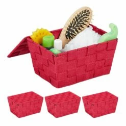 Lot De 4 Paniers De Rangement Blanc -Home24 Soldes 33679575ff2f4ed5a4a87646c45dca71