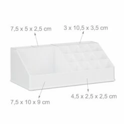 1x Organiseur Maquillage 3 Tiroirs Noir 40 1x Organiseur Maquillage 3 Tiroirs Noir -Home24 Soldes 34364594c8f5490eab18b9414c6f366c