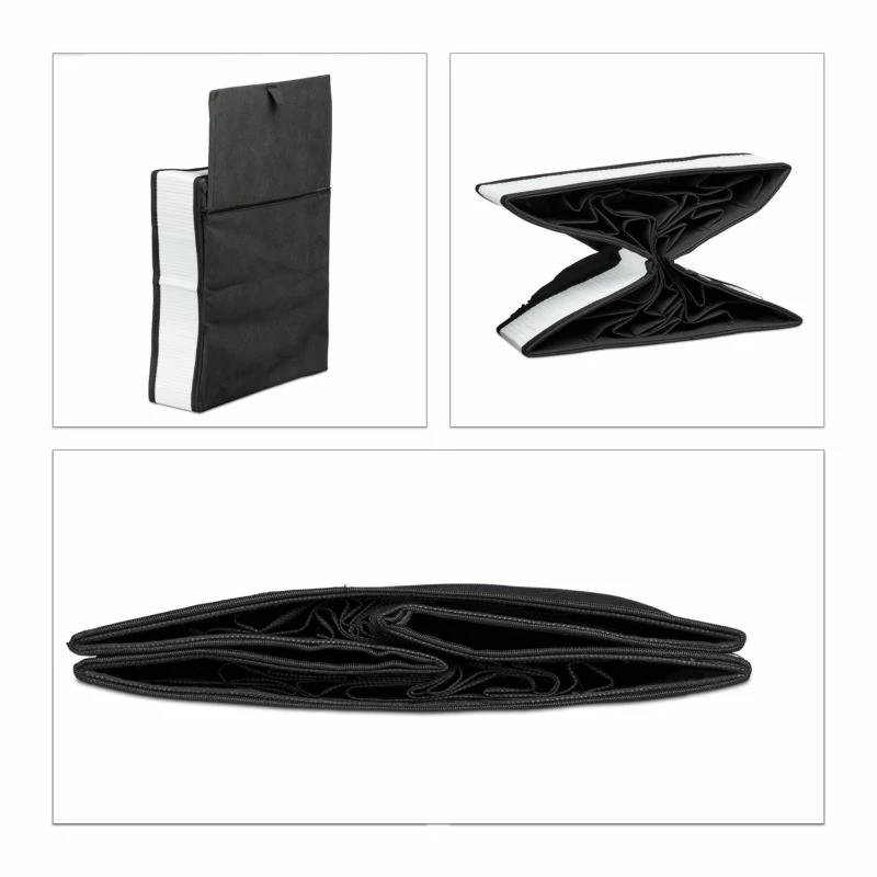 4x Boîtes à Cravates Rangement En Blanc 9 4x Boîtes à Cravates Rangement En Blanc – Image 7