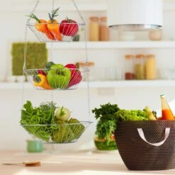 Panier à Suspendre 3 étages -Home24 Soldes 3714e4c1ac3a48faaf7c10d0fa3338a7