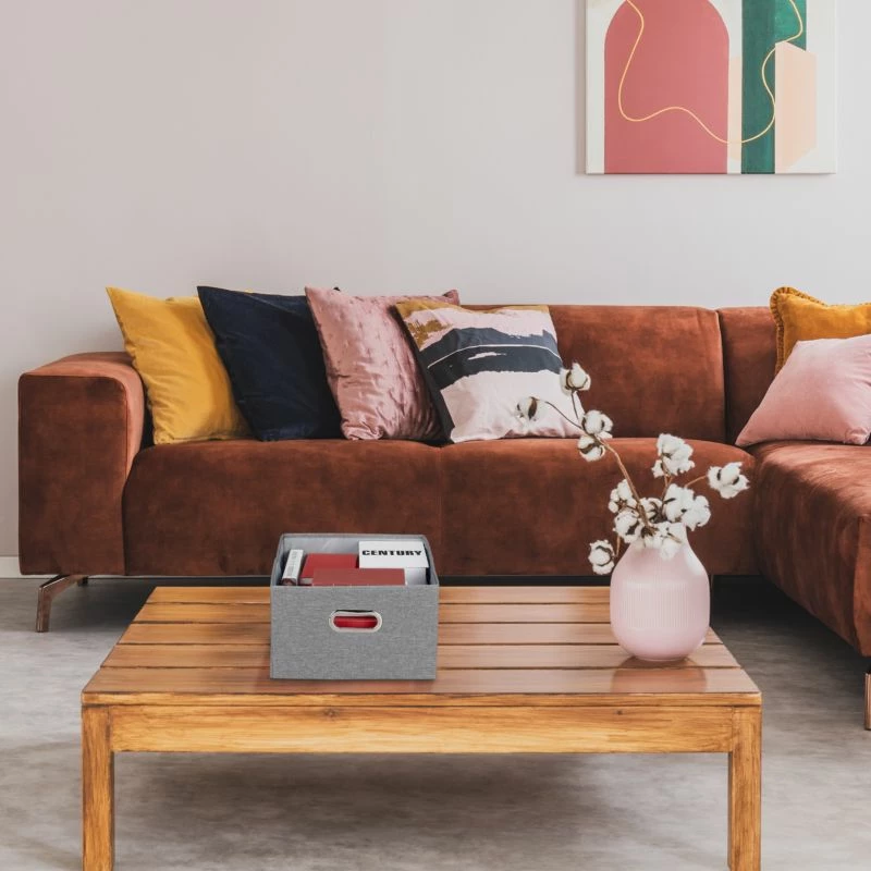 Boîte De Rangement à Couvercle Lot De 2 4 Boîte De Rangement à Couvercle Lot De 2 – Image 2