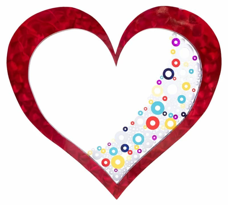 Sculpture Murale Métal Right Spot Heart 3 Sculpture Murale Métal Right Spot Heart