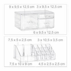 Organiseur à Maquillage Avec 3 Tiroirs -Home24 Soldes 382c5ee1f5624f339626fe8de4710769