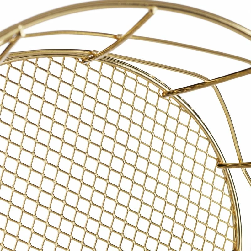 1x Corbeille Fil De Fer Blanche 18 1x Corbeille Fil De Fer Blanche – Image 16