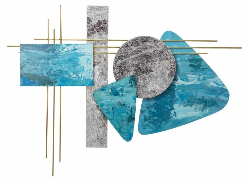 Sculpture Murale Métal Land And Sea 3 Sculpture Murale Métal Land And Sea