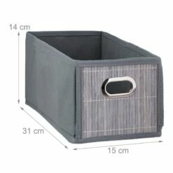 10x Paniers De Rangement Bambou étroit -Home24 Soldes 3a4ddc1efa6c45018faa37a1119434fd