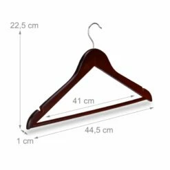 Cintre En Bois Set De 10 -Home24 Soldes 3a9304bfb5fa44d08953656a0dd7c371