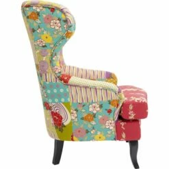 Fauteuil Wing Patchwork -Home24 Soldes 3ae6e53df2684592a2a7882d98c94488
